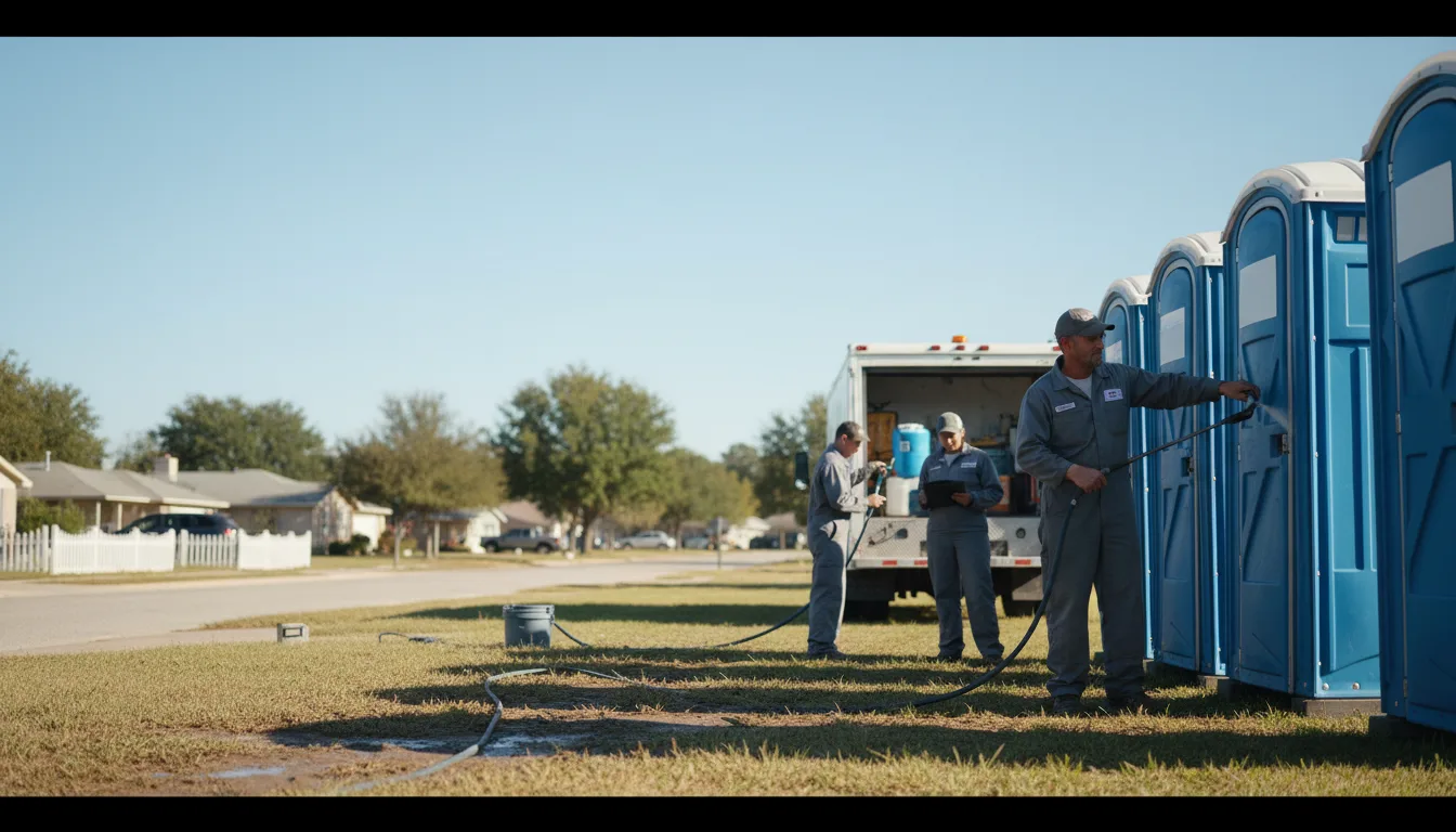 Long-Term Portable Toilet Rental in Chambers, AZ near me